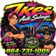 Ike’s Auto Salvage illustrated brand artwork